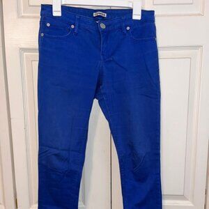 Express Blue Skinny Jeans Size 6R